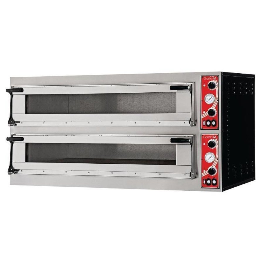 Pizza-Ofen 2 Zimmer 4000 Watt | 6 Pizzen