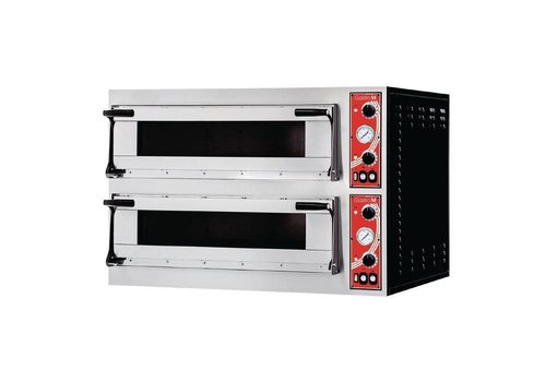  Gastro-M SS Pizza-Ofen 6000 Watt | 8 Pizzen 