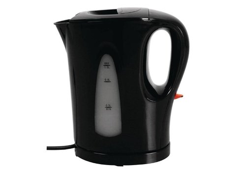  Caterlite Hotelzimmerwasserkocher | 1 Liter |  schwarz 