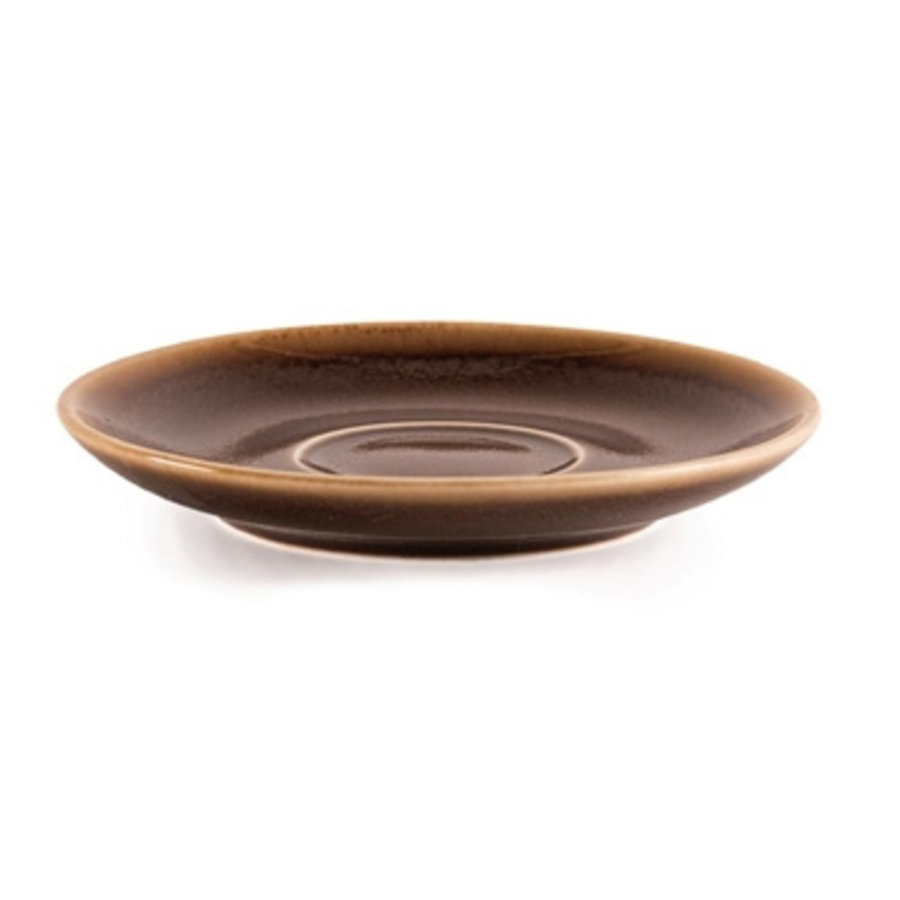 Brown Porzellan Espresso Geschirr 11,5cm (6 Stück)