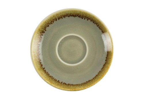  Olympia Moosgrün Porzellan Espresso Geschirr 11,5cm (6 Stück) 