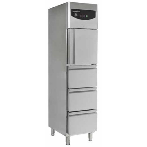  Combisteel Kühlschrank mit 1 Tür und 3 Schubladen | 350 Liter 