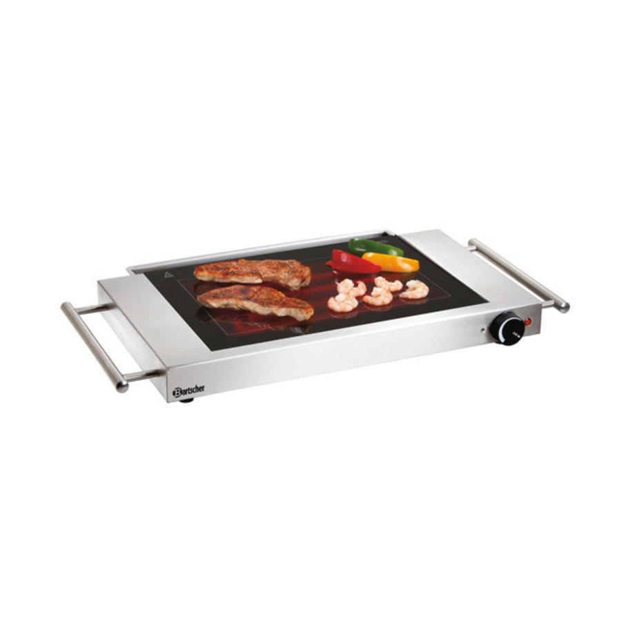 Griddle Hebt Edelstahl | glatt