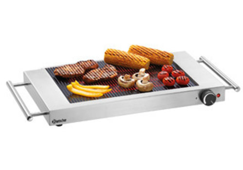  Bartscher Griddle Hebt | gerippt 