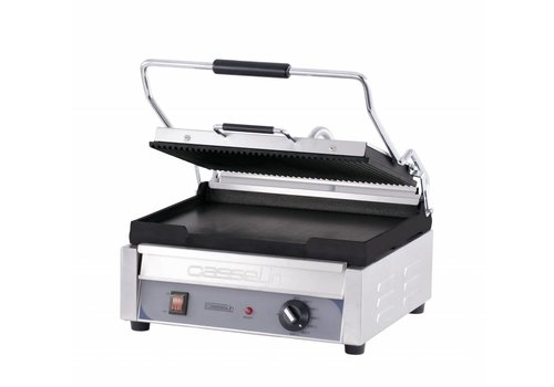  Casselin Kontaktgrill große Premium-Grooved - Glatte 