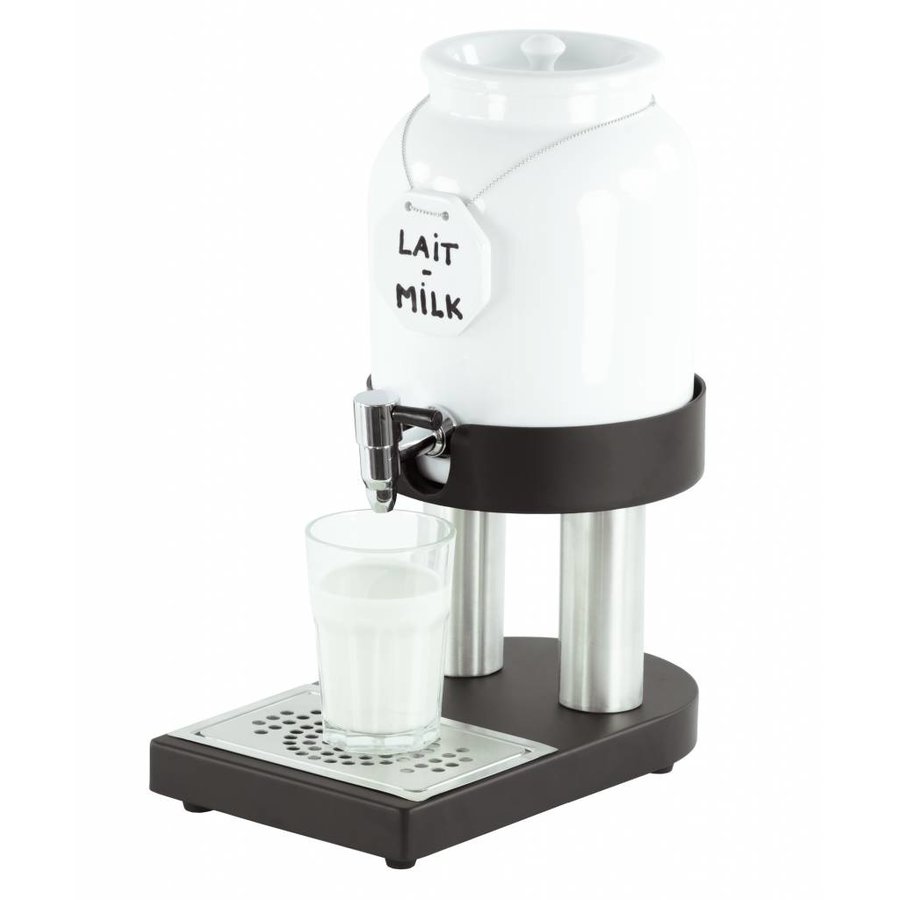 Porzellan kalte Milch Spender | 4 Liter