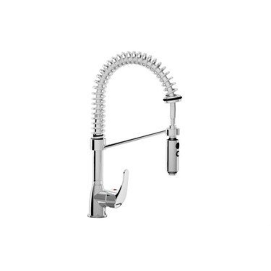 Niedrige Chrom Vorbelüftungszeit Dusche | (H) 49cm