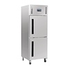 Polar Gefrierschrank | Edelstahl | 2 Türen | 600 L | 201(H)x68(B)x80(T)