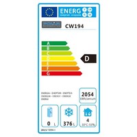 Gefrierschrank | Edelstahl | 2 Türen | 600 L | 201(H)x68(B)x80(T)