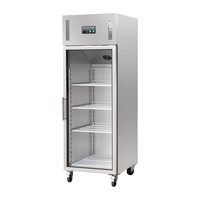 Kühlschrank | Glastür | Edelstahl | Aluminium | 600L | 201(H)x68(B)x80(T) cm