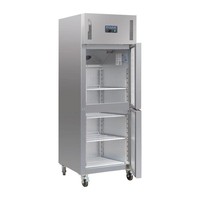 Kühlschrank | Edelstahl | Aluminium | 2 Türen | 600 L | 201(H)x68(B)x80(T) cm