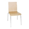 NeumannKoch Stuhl ohne Armlehne Bucheoptik | 4 Stück
