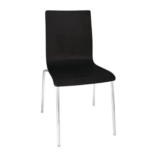  NeumannKoch Stuhl ohne Armlehne Schwarz | 4 Stück 