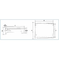 Kaffee Grit Wache Tray +