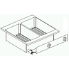 Combisteel Friteuse gebaut | 2 x 6 l