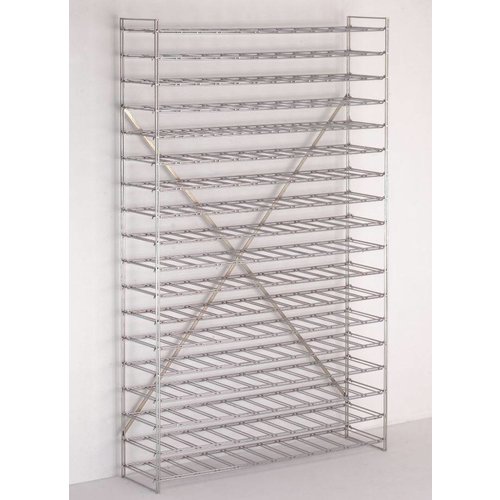  NeumannKoch Verchromte Racks | Flaschen von 180 x 120 x 30 (H) 160cm 