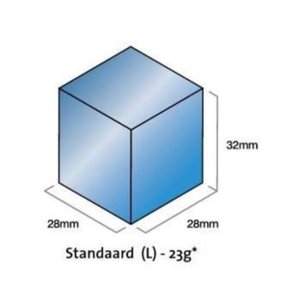 Eiswürfelbereiter IM-130NE-HC | 125kg / 24h