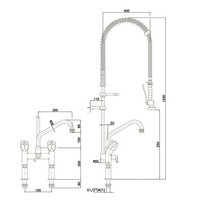 Mixer mit Doppelgriff 40L