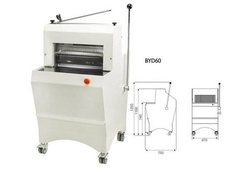  Sofinor Brotschneidemaschine | halbautomatisch | Brotdicke 11-16mm | 490W 