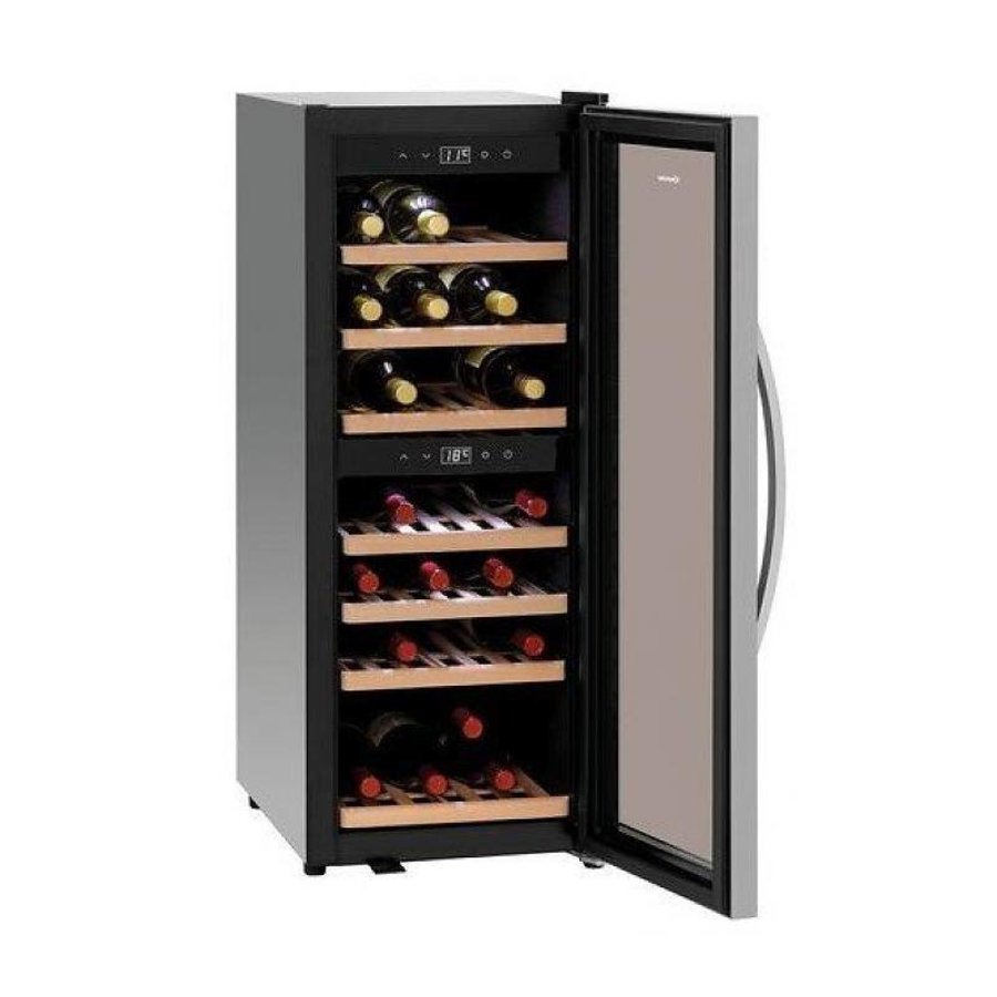 Wein Kühlschrank | 113 Liter | Zone 2 | Silent-Kompressor | 580x396x1030 (h) mm