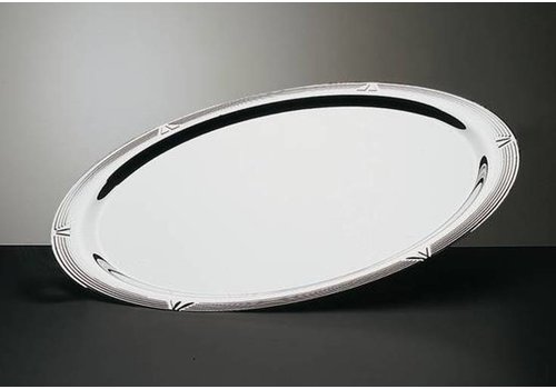 NeumannKoch Ovale Servierplatte aus Edelstahl 