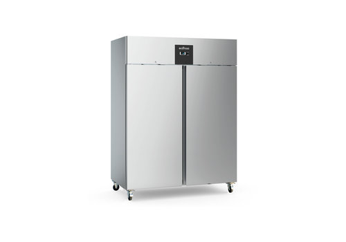  Ecofrost Gastronomie Kühlschrank | Edelstahl | Schwerlast | 1300 Liter 