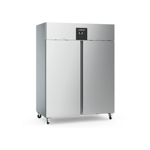  Ecofrost Gastronomie Kühlschrank | Edelstahl | Schwerlast | 1300 Liter 