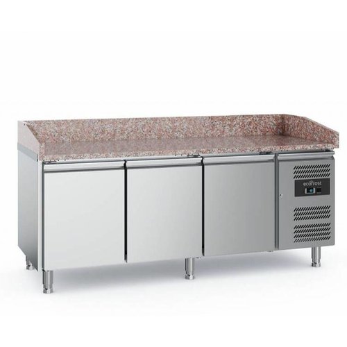  Ecofrost Pizzawerkbank | Edelstahl | 402L | 3 Tür 