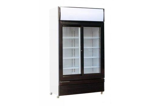  Combisteel Kühlschrank Glasschiebetüren | 780L 