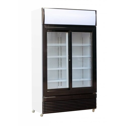  Combisteel Kühlschrank Glasschiebetüren | 780L 