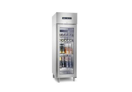  Afinox Firmenkühlschrank | Grün 400 TN SV | MEK404 