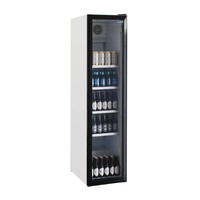 Flaschenkühlschrank | Glastür | 300 Liter | 190(H)x45(B)x68(T) cm