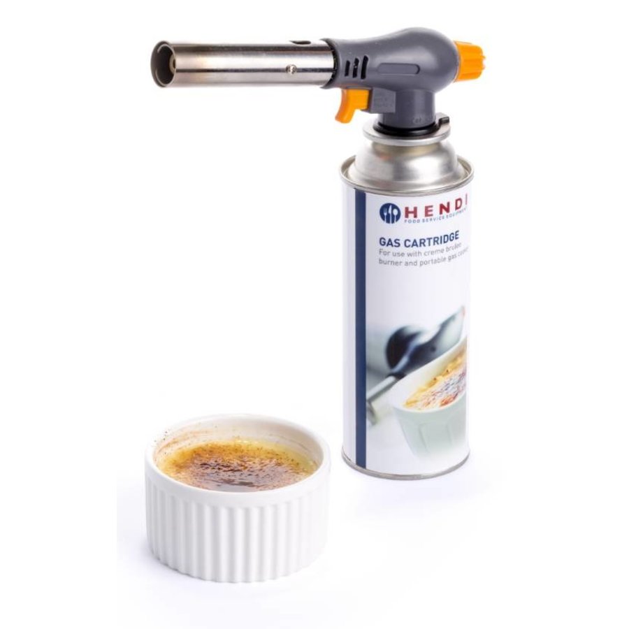 Creme Brulee Burner mit Gasbus | 190 x 65 x 250 (h) mm