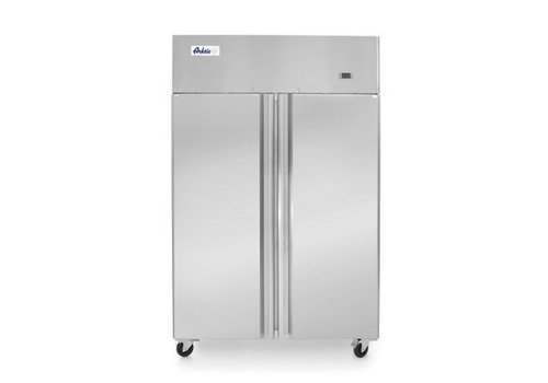  Hendi Kühlschrank mit 2 Türen | Edelstahl | 900 Liter 