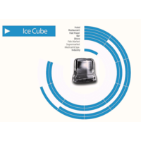 Luftgekühlter Eiswürfelbereiter CB 246 HC | 26,5 kg