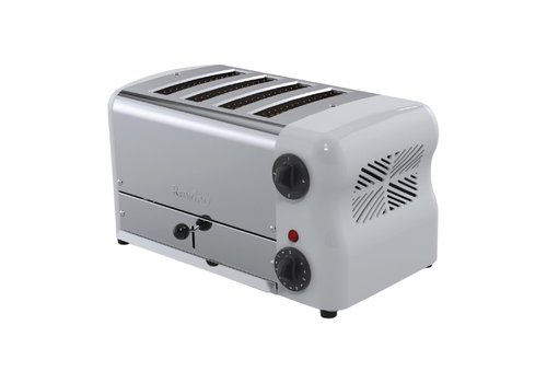  Rowlett Esprit Toaster | 4 Steckplätze | Weiß | rostfreier Stahl 