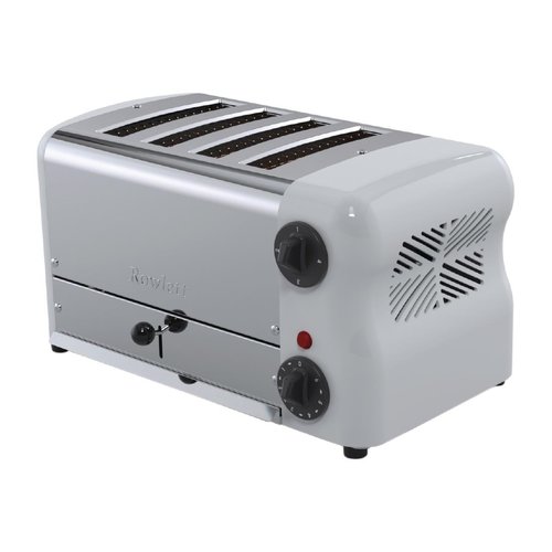  Rowlett Esprit Toaster | 4 Steckplätze | Weiß | rostfreier Stahl 