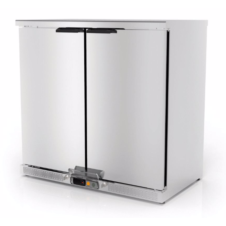 Bar-Kühlschrank aus Edelstahl | 3 Größen