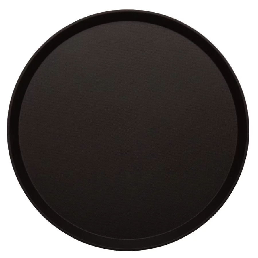readlite runde rutschfeste glasfaserschale schwarz | 2 Formate