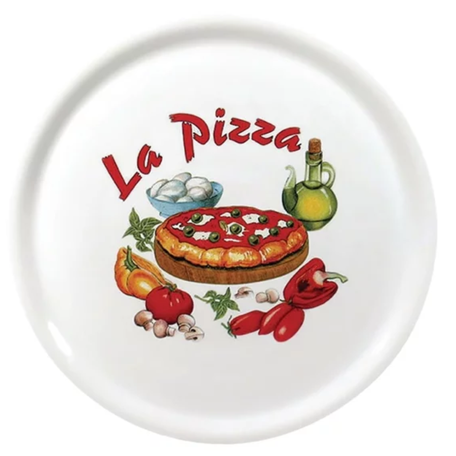 Dekorierte Pizzateller Porzellan | Verschiedene arten