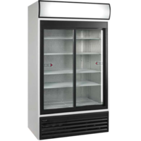 Kühlschrank-Schiebetüren mit Glastür | 700 Liter