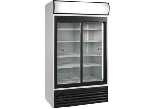  NeumannKoch Kühlschrank-Schiebetüren mit Glastür | 700 Liter 