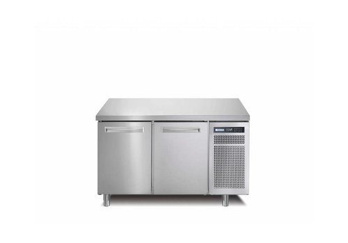  Afinox Edelstahl Gefrierschrank Werkbank 2 Türen | FEDER 702 I / A BT | 130 x 70 x (H) 90 cm | Mit / ohne Arbeitsplatte 