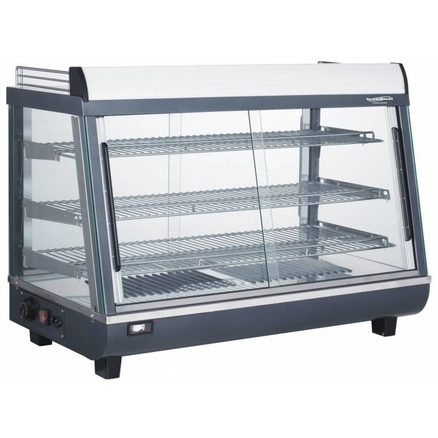 Wärmevitrine | 136 Liter | 915x484x662(h)mm