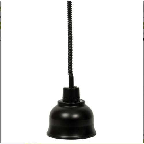  Saro Warmhalten Lampe | Leichtmetall schwarz | (Ø 125 mm) Curtis-Modell 