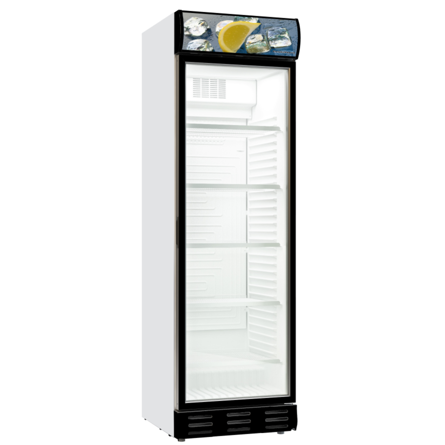 Glastür Kühlschrank | 1 Tür | Statisch | LED-Beleuchtung