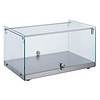 Combisteel Glasvitrine Rechte Winkel 35 Liter | 554x361x305 MM