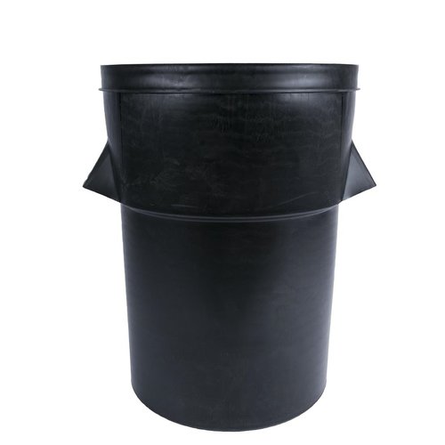  NeumannKoch Abfalleimer aus schwarzem Kunststoff | 94 Liter 