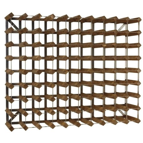  NeumannKoch Weinregal 90 Flaschen 99,6 x 22,8 x (h) 80,5 cm | Holz / Metall 