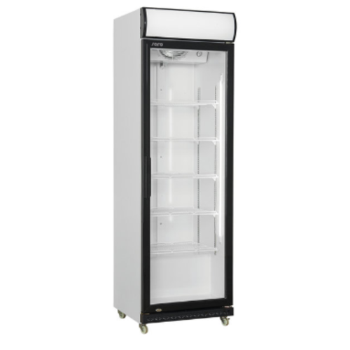  Saro Display Kühlschrank mit Glastür | 425 Liter | 610 x 635 x (H) 1973 MM 